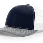 Navy White Heather Grey